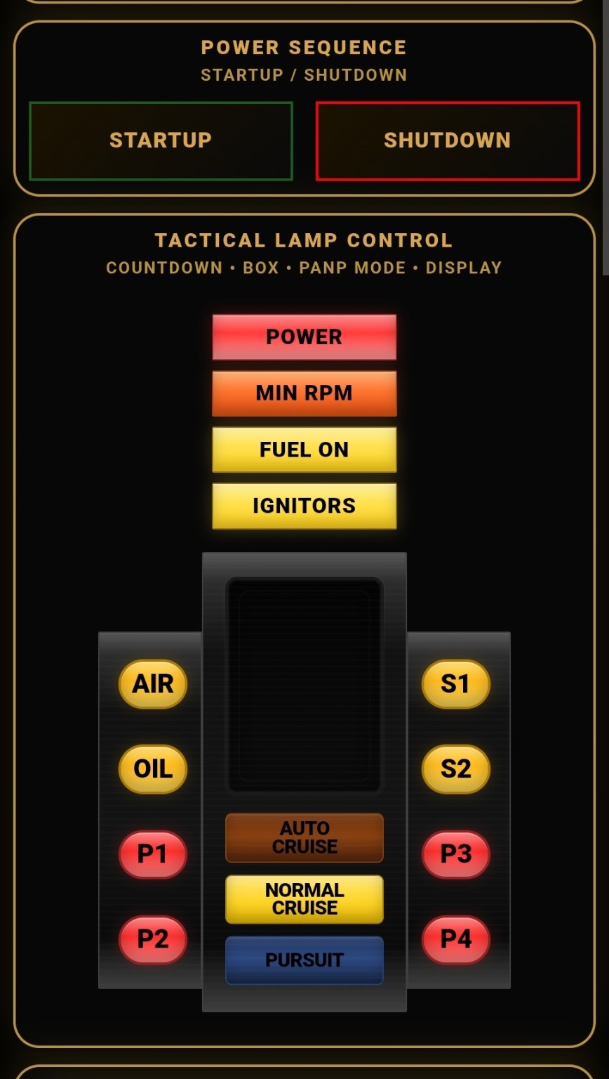 Power Sequence VoiceBox web remote page